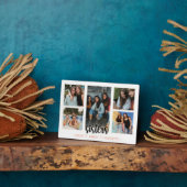 Sisters Foto Collage mit 5 Fotos und benutzerdefin Fotoplatte (Seite)
