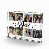 Sisters Foto Collage mit 8 Fotos und benutzerdefin (Rechts)