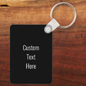 Sisters Foto Matching Custom Song Schlüsselanhänger (Rückseite)