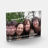 Sisters Foto Skriptgeschenk für Schwestern (Links)