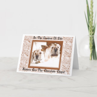 Sisters Grußkarte Karte