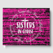 Sisters in Christ Gästebuch (Vorderseite)