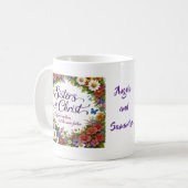 Sisters in Christ Personalized Coffee Mug Kaffeetasse (Vorderseite Links)