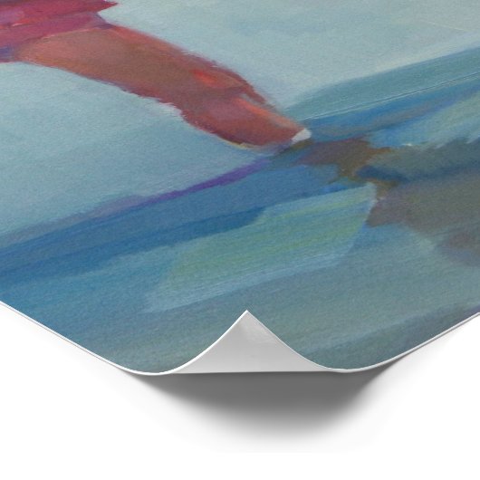 "Sisters in Sun Hats" - 14"x11" POSTER (Ecke)