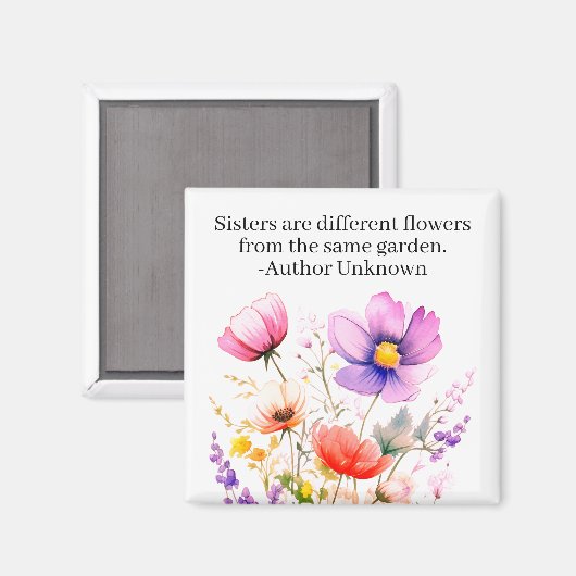 sisters magnet (Vorderseite/Rückseite)