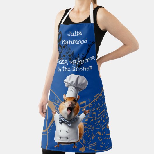 Sisters Music Lover Sängerin kocht Maus Schürze (InSitu)