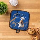 Sisters Music Lover Sängerin kocht Maus Topflappen (Oben Unten)