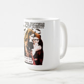 Sisters of Mercys Darkwave Nun Aesthetic Kaffeetasse (VorderseiteRechts)