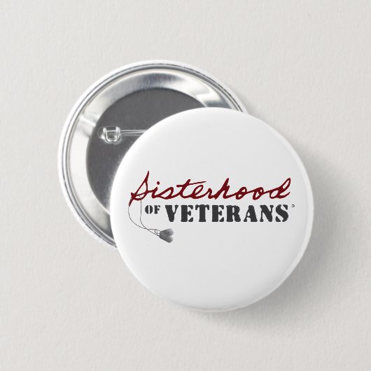 Sisters of Veterans Military Pride Design Button (Vorne & Hinten)
