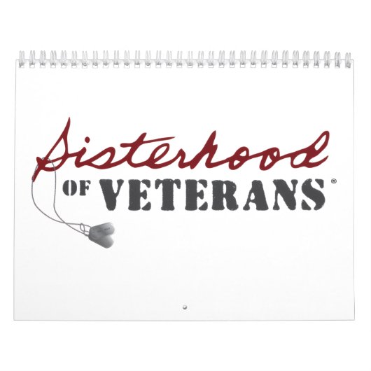 Sisters of Veterans Military Pride Design Kalender (Titelbild)