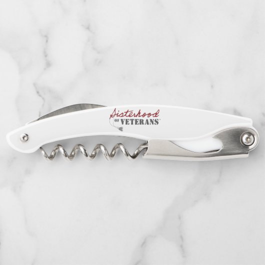 Sisters of Veterans Military Pride Design Kellnermesser (Rückseite)
