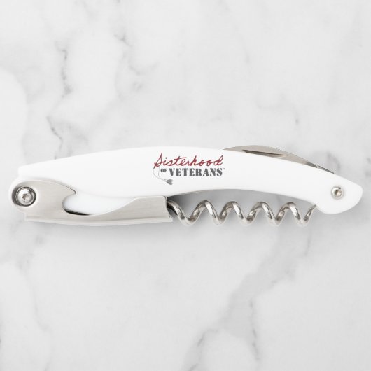 Sisters of Veterans Military Pride Design Kellnermesser (Vorderseite)