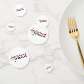 Sisters of Veterans Military Pride Design Konfetti (Gruppe)