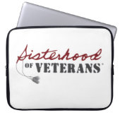 Sisters of Veterans Military Pride Design Laptopschutzhülle (Vorderseite)