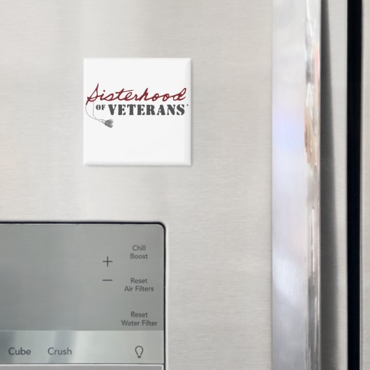 Sisters of Veterans Military Pride Design Magnet (In Situ (Kühlschrank))