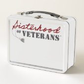 Sisters of Veterans Military Pride Design Metall Brotdose (Vorderseite)