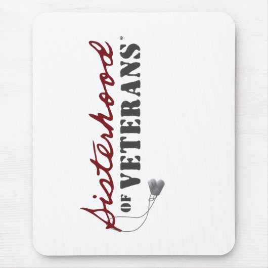 Sisters of Veterans Military Pride Design Mousepad (Vorne)