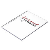 Sisters of Veterans Military Pride Design Notizblock (Linke Seite)