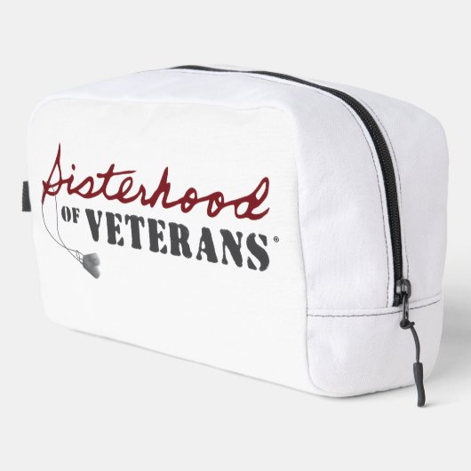 Sisters of Veterans Military Pride Design Waschbeutel (Rechte Ecke)
