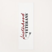 Sisters of Veterans Military Pride Design Yogamatte (Vorderseite)