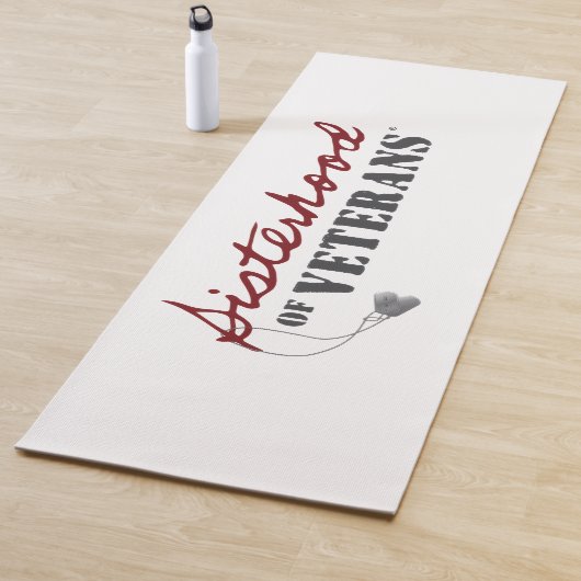 Sisters of Veterans Military Pride Design Yogamatte (Beispiel)