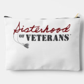 Sisters of Veterans Military Pride Design Zubehörtasche (Rückseite)