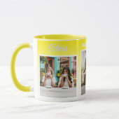 Sisters Photo Collage with Names, Best Therapy Tasse (Links)