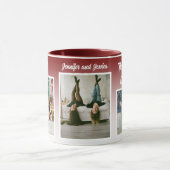 Sisters Photo Collage with Names, Best Therapy Tasse (Zentrum)