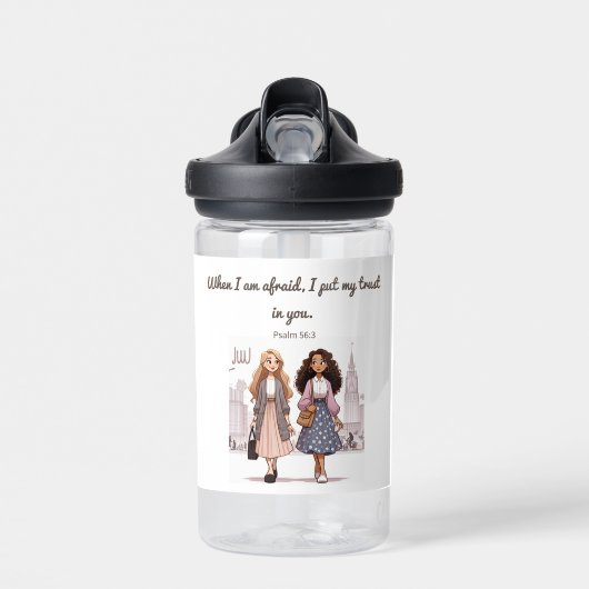 sisters preaching bottle of water trinkflasche (Vorne)