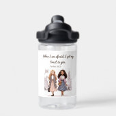 sisters preaching bottle of water trinkflasche (Rückseite)