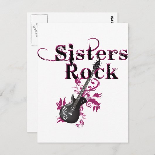 Sisters Rock Postkarte (Vorne/Hinten)