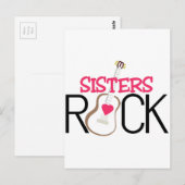 Sisters Rock Postkarte (Vorne/Hinten)