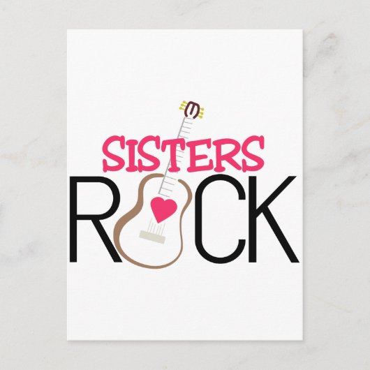Sisters Rock Postkarte (Vorderseite)