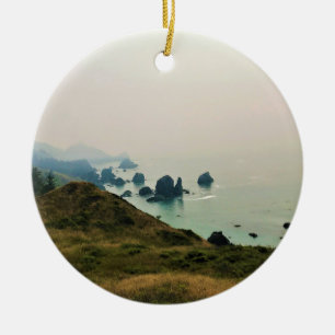 Sisters Rock State Park Oregon Coast Keramik Ornament