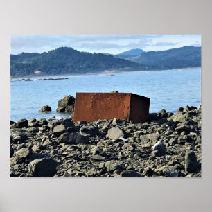 Sisters Rock State Park Oregon Coast Poster