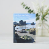 Sisters Rock State Park Oregon Coast Postkarte (Stehend Vorderseite)