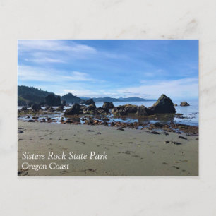 Sisters Rock State Park Oregon Coast Postkarte