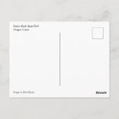 Sisters Rock State Park Oregon Coast Postkarte (Rückseite)