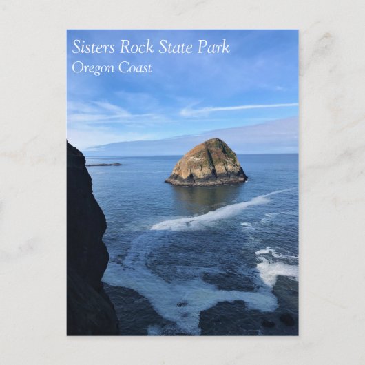 Sisters Rock State Park Oregon Coast Postkarte (Vorderseite)