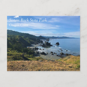 Sisters Rock State Park, Oregon-Küste Postkarte