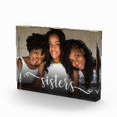 Sisters Script Foto Block (Rechts)