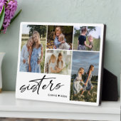 Sisters Script | Foto Collage Sisters Fotoplatte