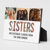 Sisters sind verschiedene Blume benutzerdefinierte Fotoplatte (Seite)