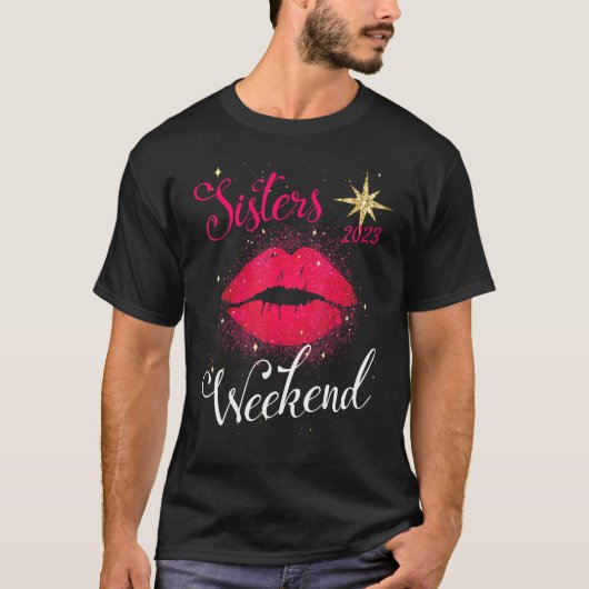 Sisters Weekend 2023 Vacation Girls Tour T-Shirt (Vorderseite)