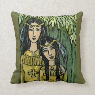 Sisters~ Weide und Salbei Kissen