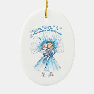 Sisters Weihnachtsschmuck von Heather Französisch