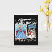 Sisters White Christmas Movie 1954 Pajamas Holiday Karte (Gelbe Blume)