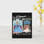 Sisters White Christmas Movie 1954 Pajamas Holiday Karte (Gelbe Blume)