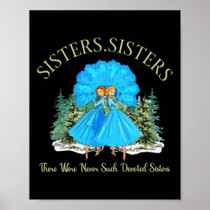 Sisters White Christmas Movie 1954 Snow Xmas Holid Poster