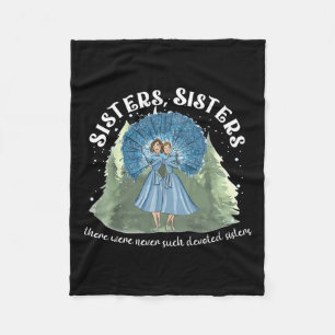 Sisters White Christmas Movie 1954 Xmas Snow Holid Fleecedecke